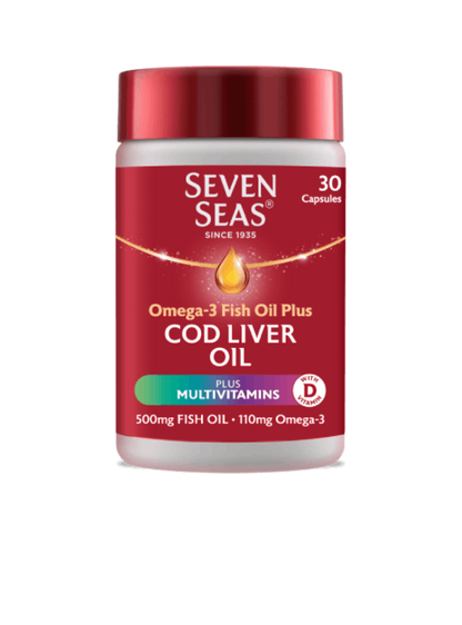Cod Liver Oil Plus Multivitamins- 30 Capsules